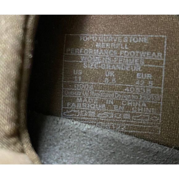 Merrell womens loafer topo curve casual nubuck leather tan size 11‎ - Picture 10 of 10